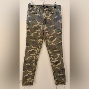 Hudson Jeans Women's High Rise Camouflage